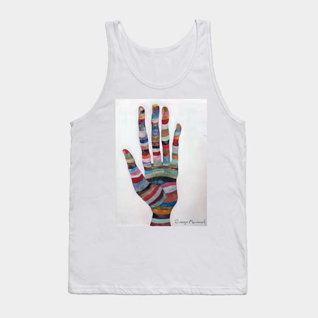 The hand 3 Tank Top by diegomanuel